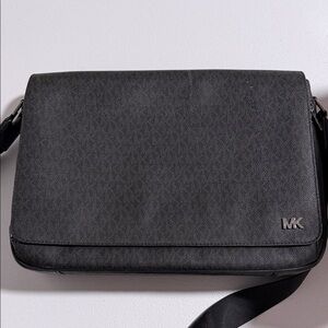 Michael Kors Charcoal Men's Messenger Bag